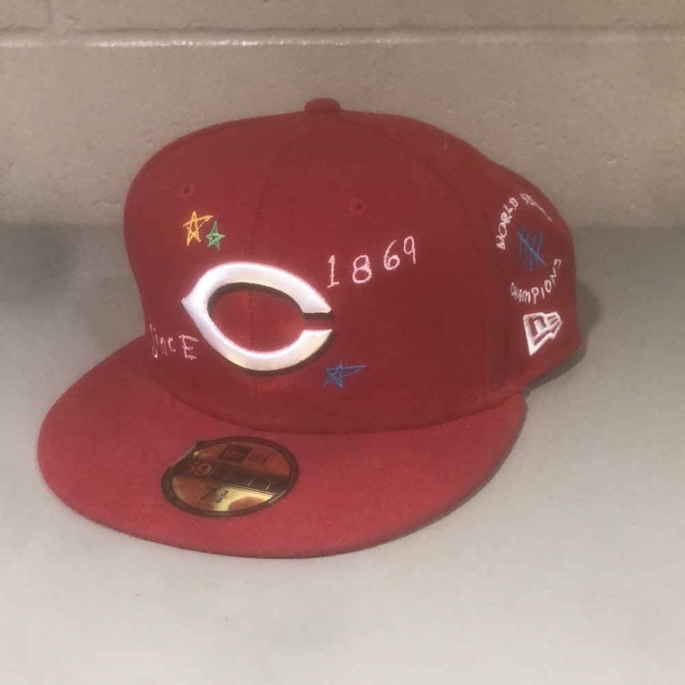 Self customized Cubs Hat